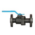 Ball Valve Carbon Steel A105N 2 piece FBV 2 Inch Floating RF 150#, Lever API 6D