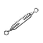 Jarum Keras M20 3/4" Span Skrup Turnbuckle Galvanize Hook & Eye